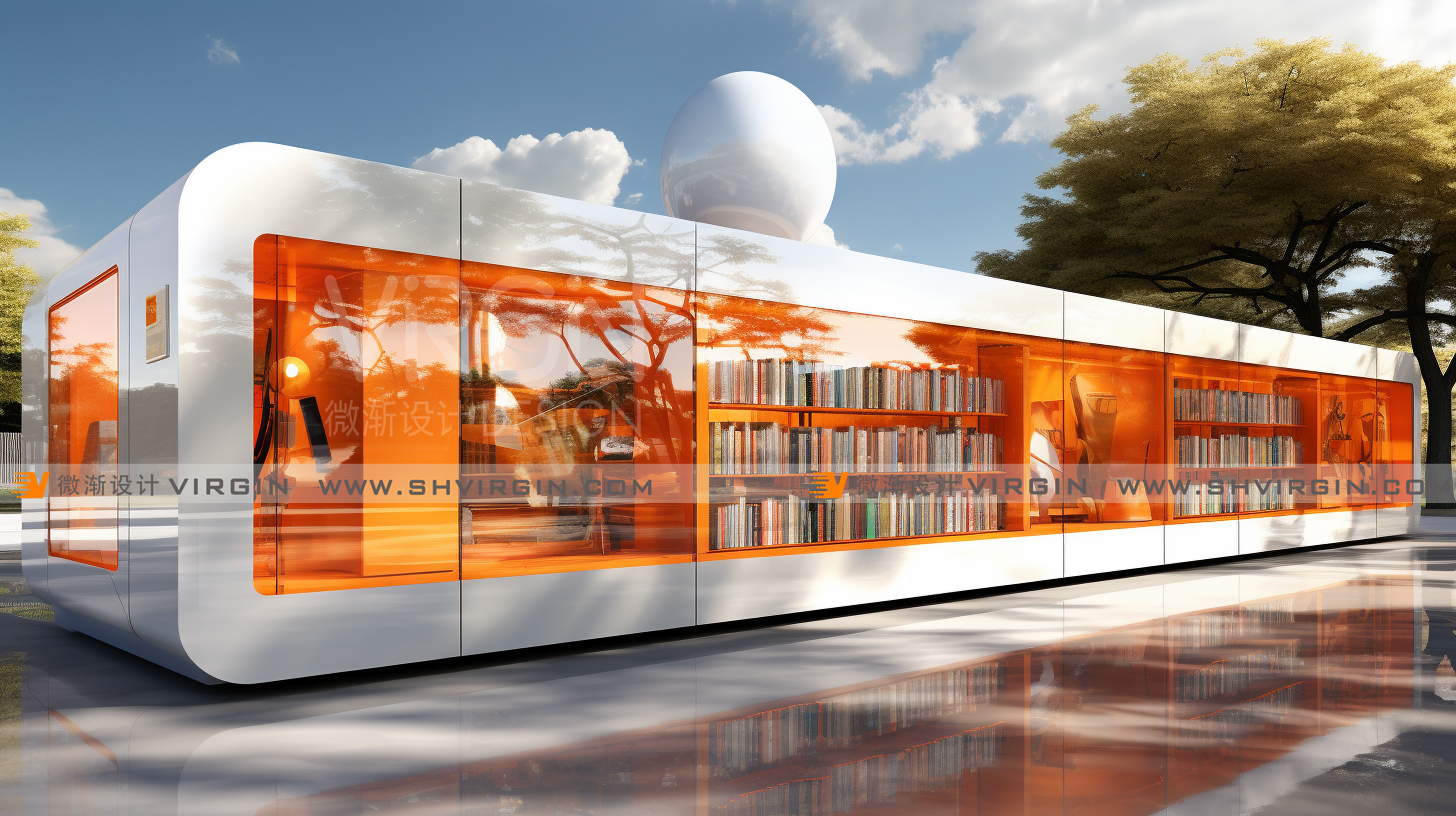 智能图书室|装备式自习室|装备式图书展-8