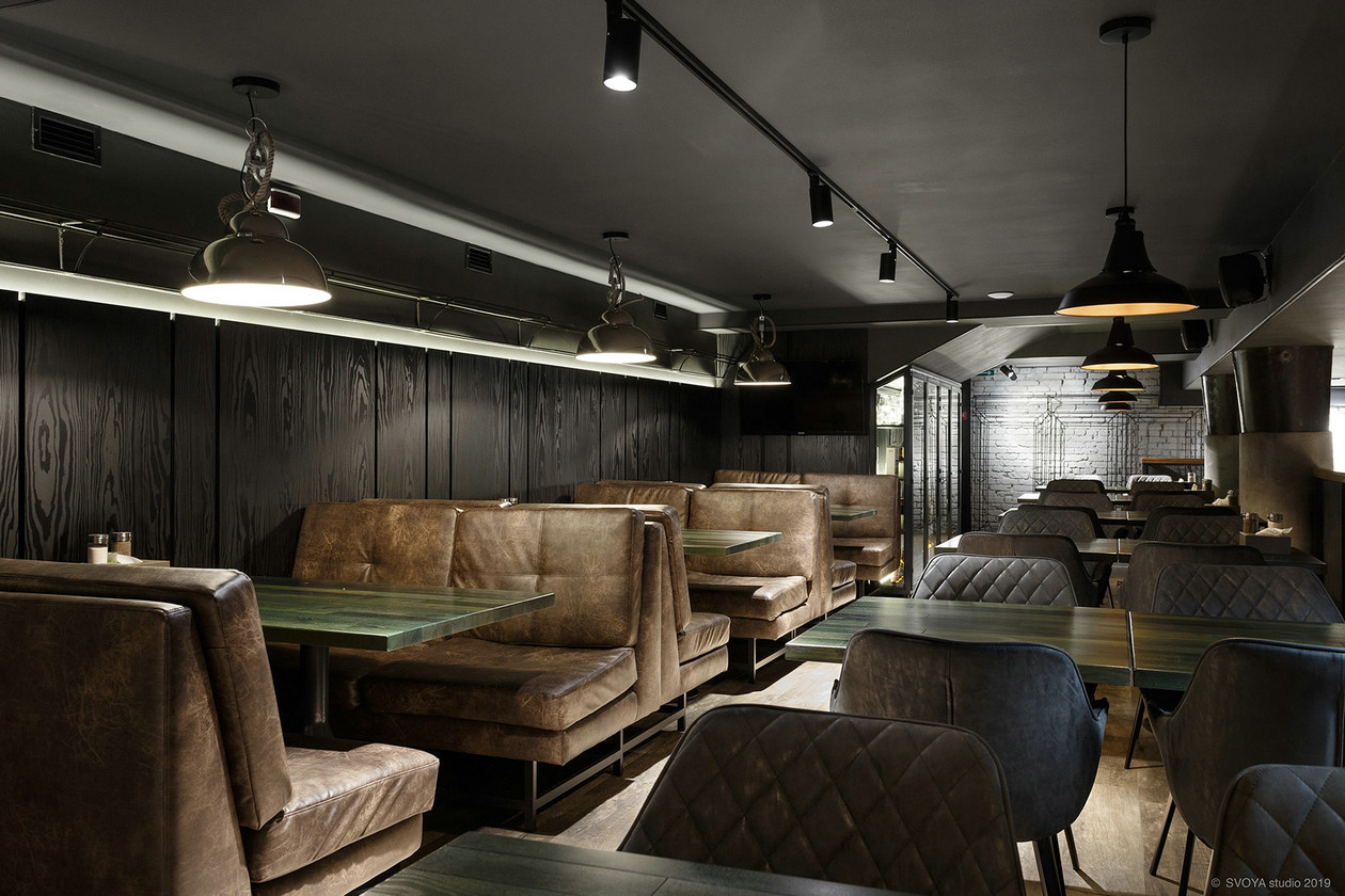 斯大林帝国建筑中的创新啤酒餐厅设计-51