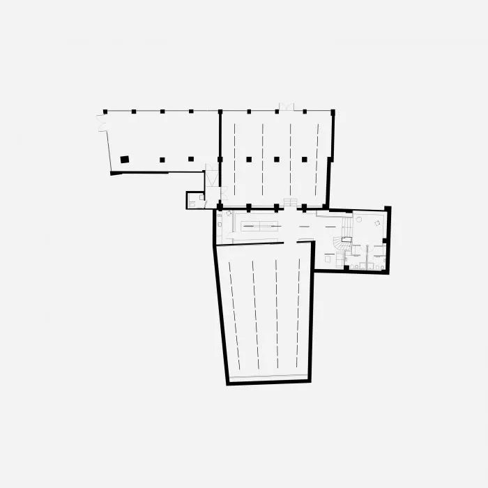 意大利博洛尼亚 P420 画廊——中性照明与模块化设计完美融合-58