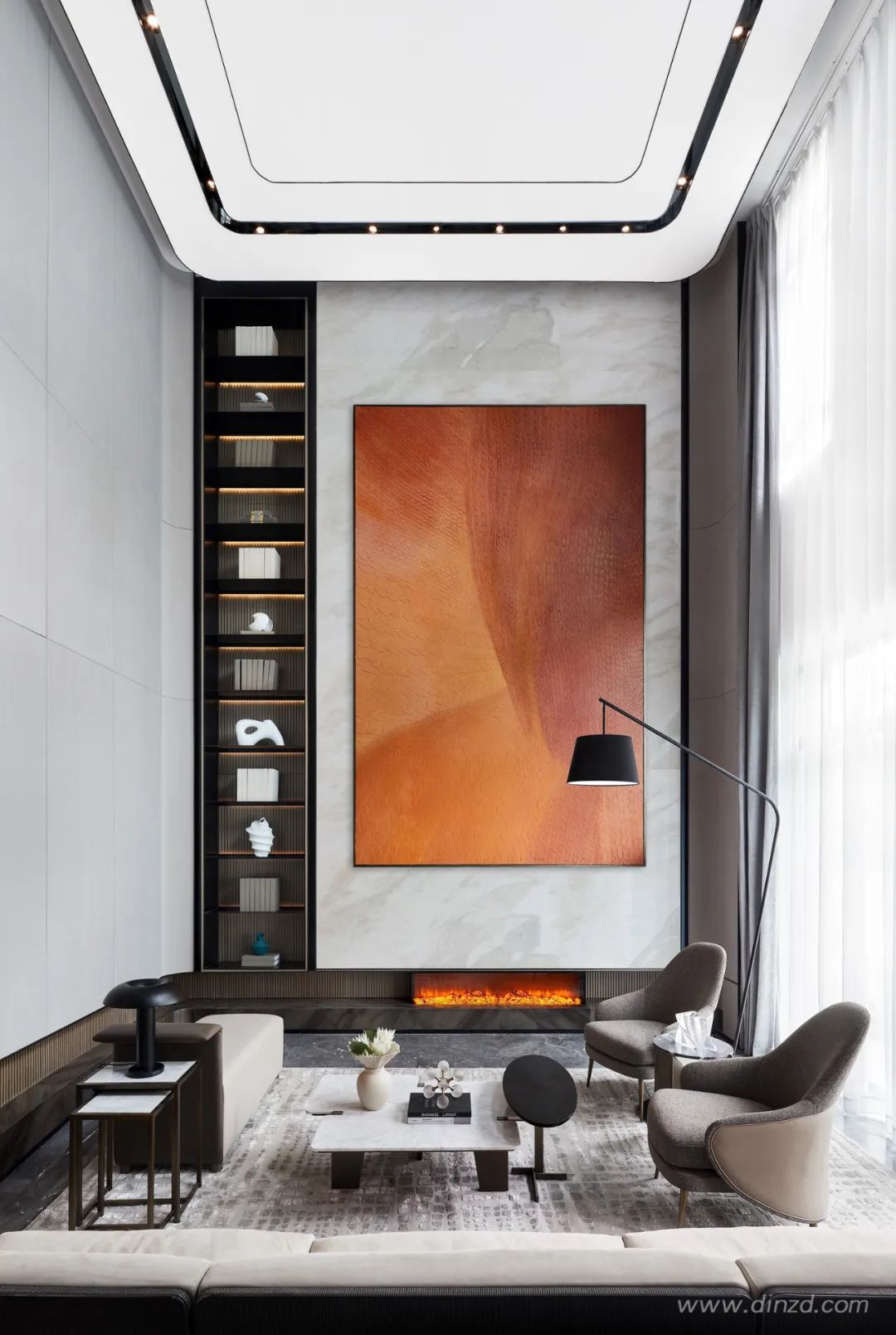 南通滨江规划馆 | 现代简约与自然共融的生态空间-114