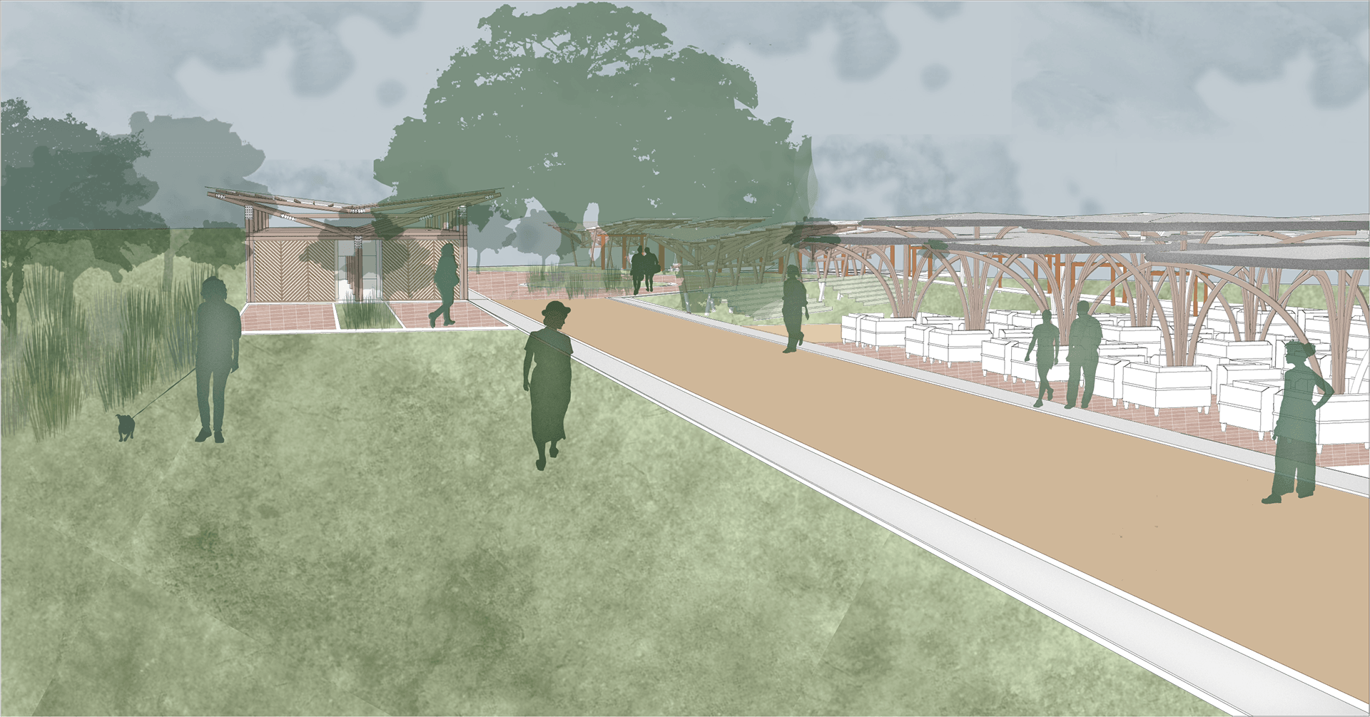 城市活跃边界:瓜皮互联区
注:Guapi可能是特定的地名,这里音译为瓜皮 ,如果有更准确的信息可以替换;Conectado有连接的、互联的意思,结合语境这里意译为互联区 丨哥伦比亚丨Universidad de los Andes(安第斯大学)-22