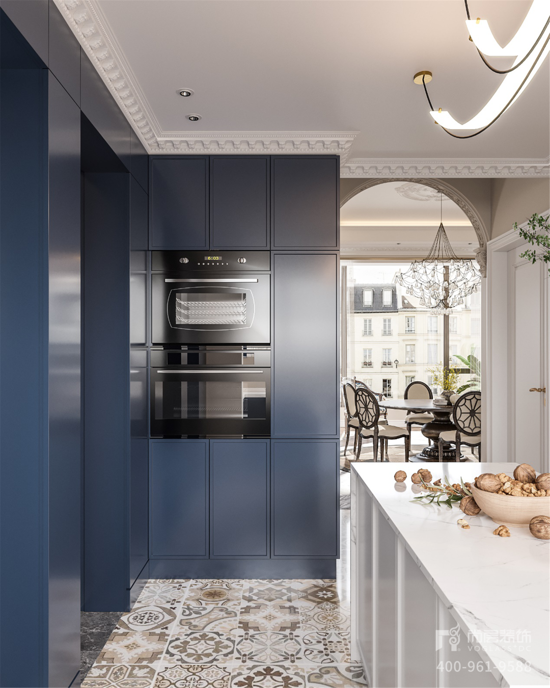 上海滩维多利亚风情空间设计丨中国上海丨上海尚层别墅装饰-21