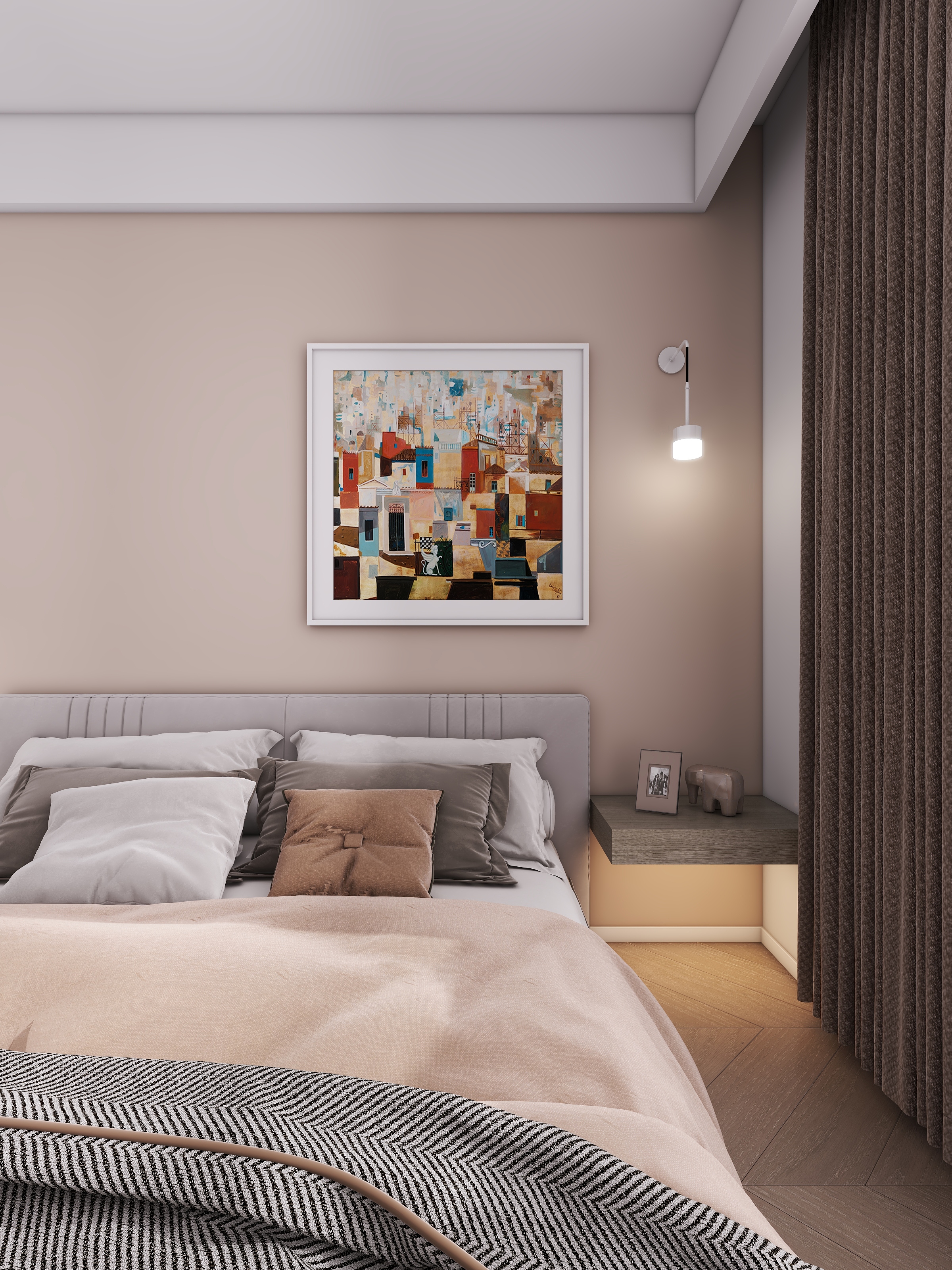 湖南张家界博泰状元府（118平方现代简约三居室）-23