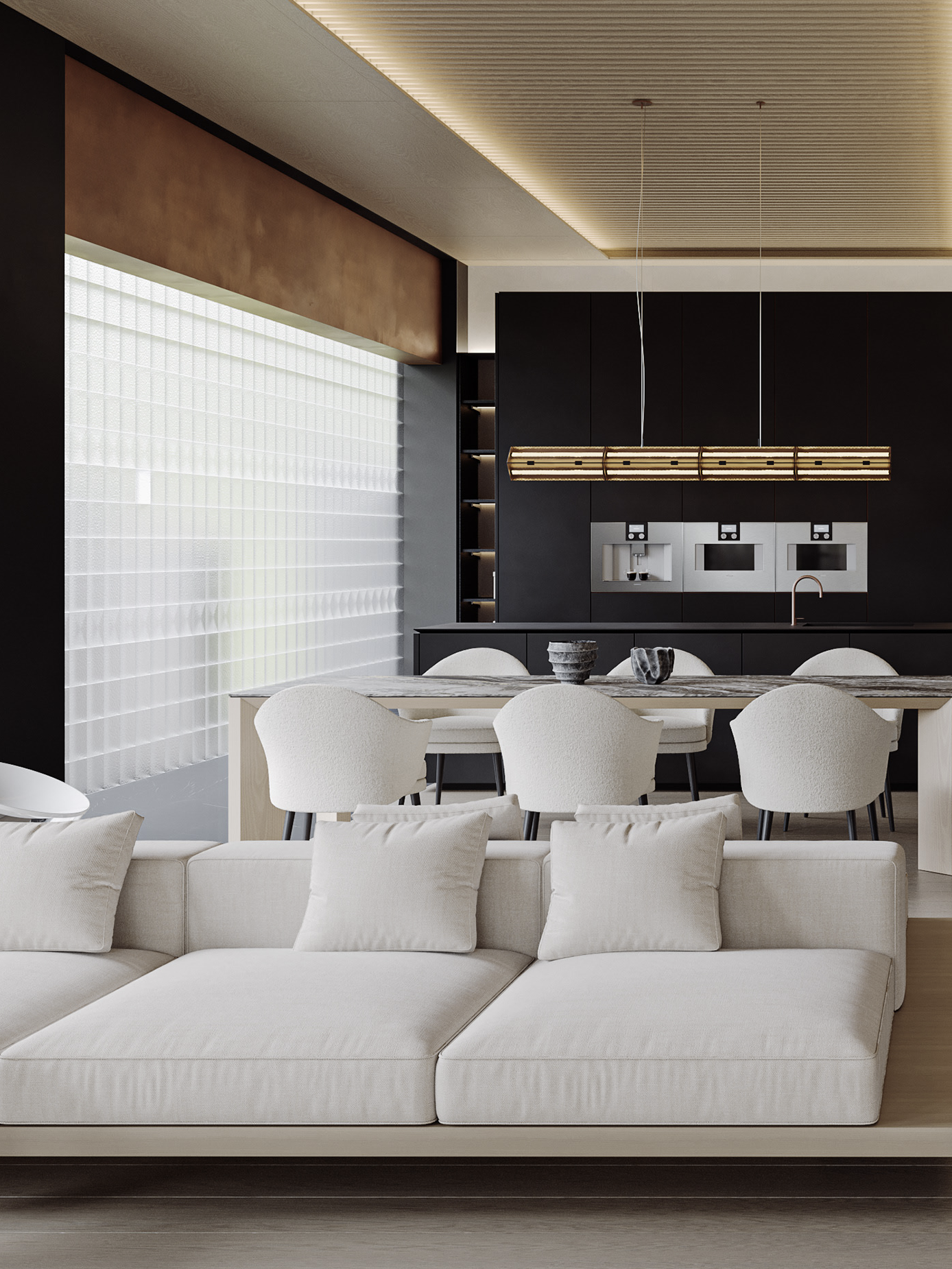 400㎡有点禅意的素雅别墅-5