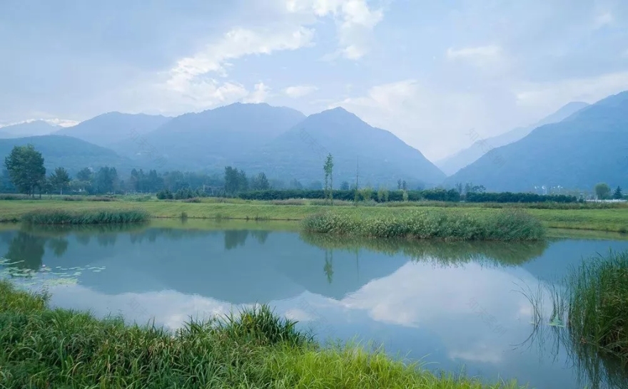 秦岭国家植物园田峪河湿地公园景观设计-53