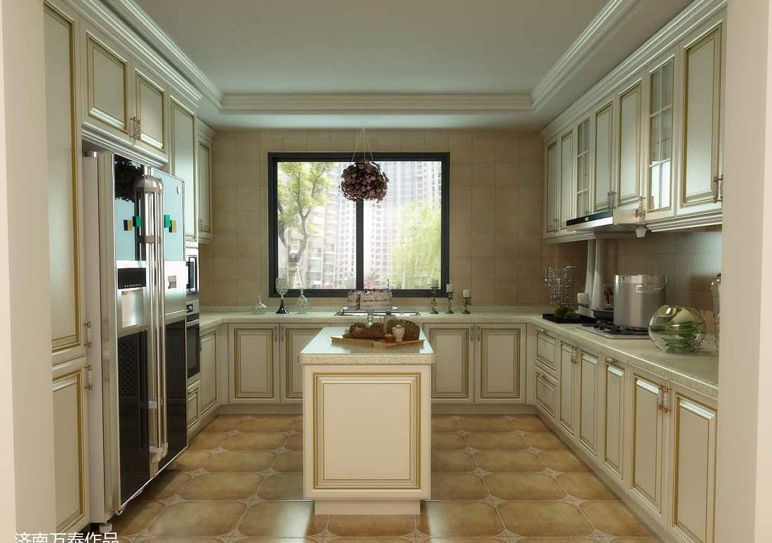 
济南章丘莱蒙湖370户型别墅装修新古典风 -25