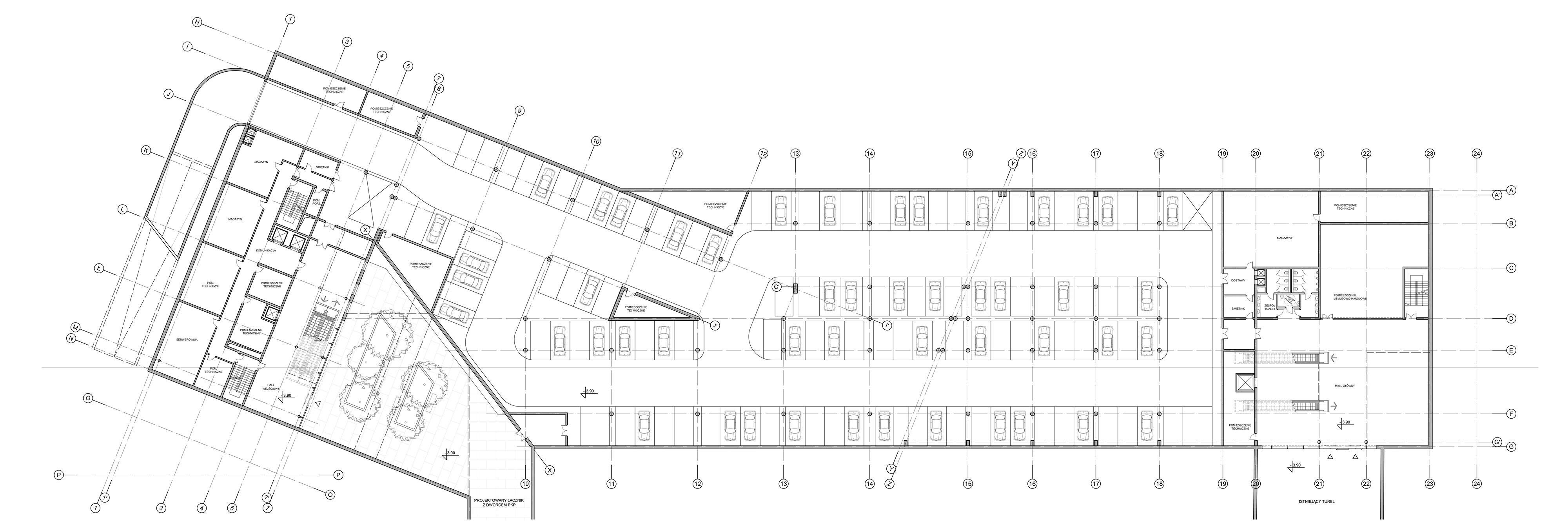 格但斯克新中央汽车站丨波兰格但斯克-7