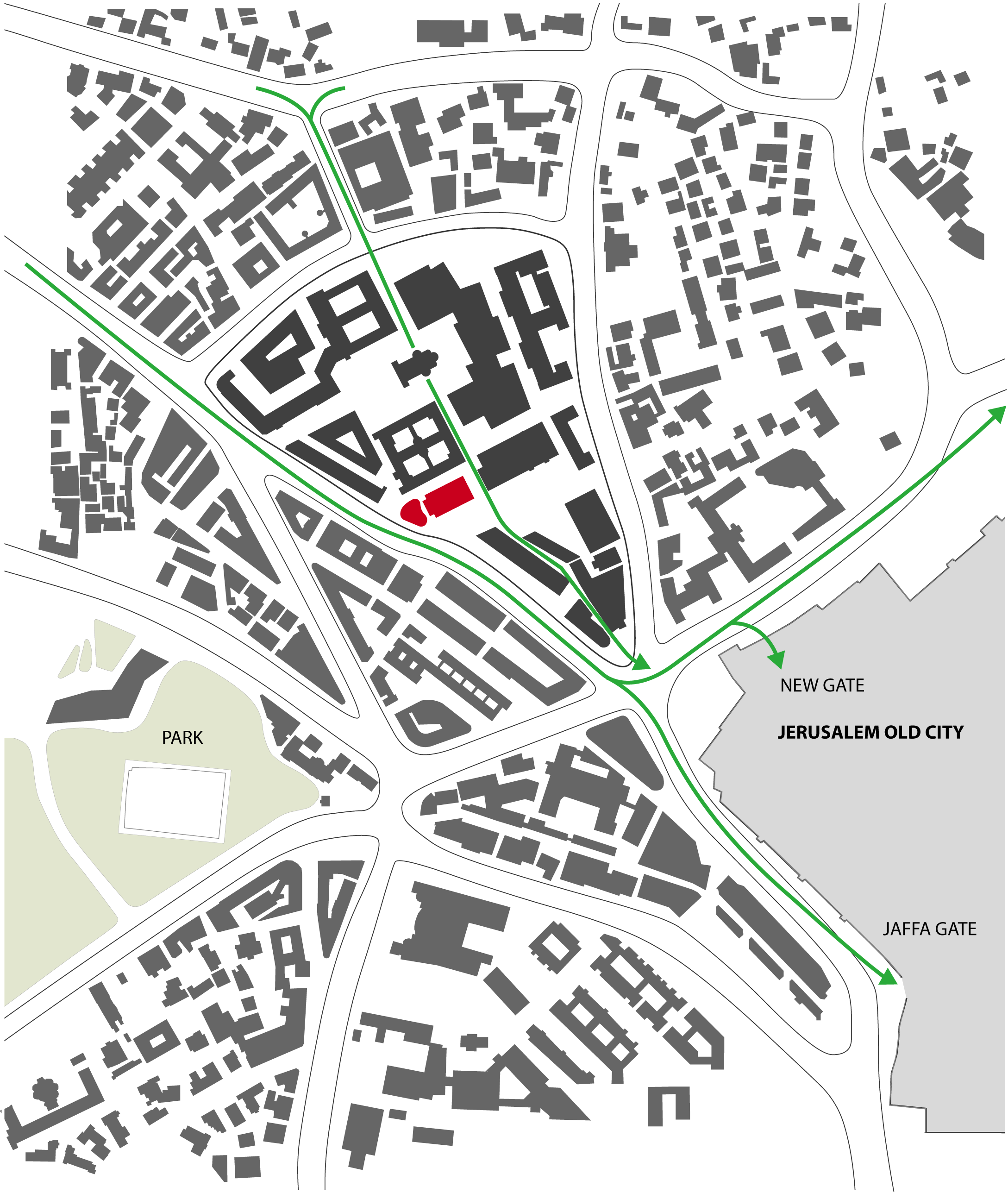 Jerusalem 城市厅办公室扩建工程丨以色列耶路撒冷-8