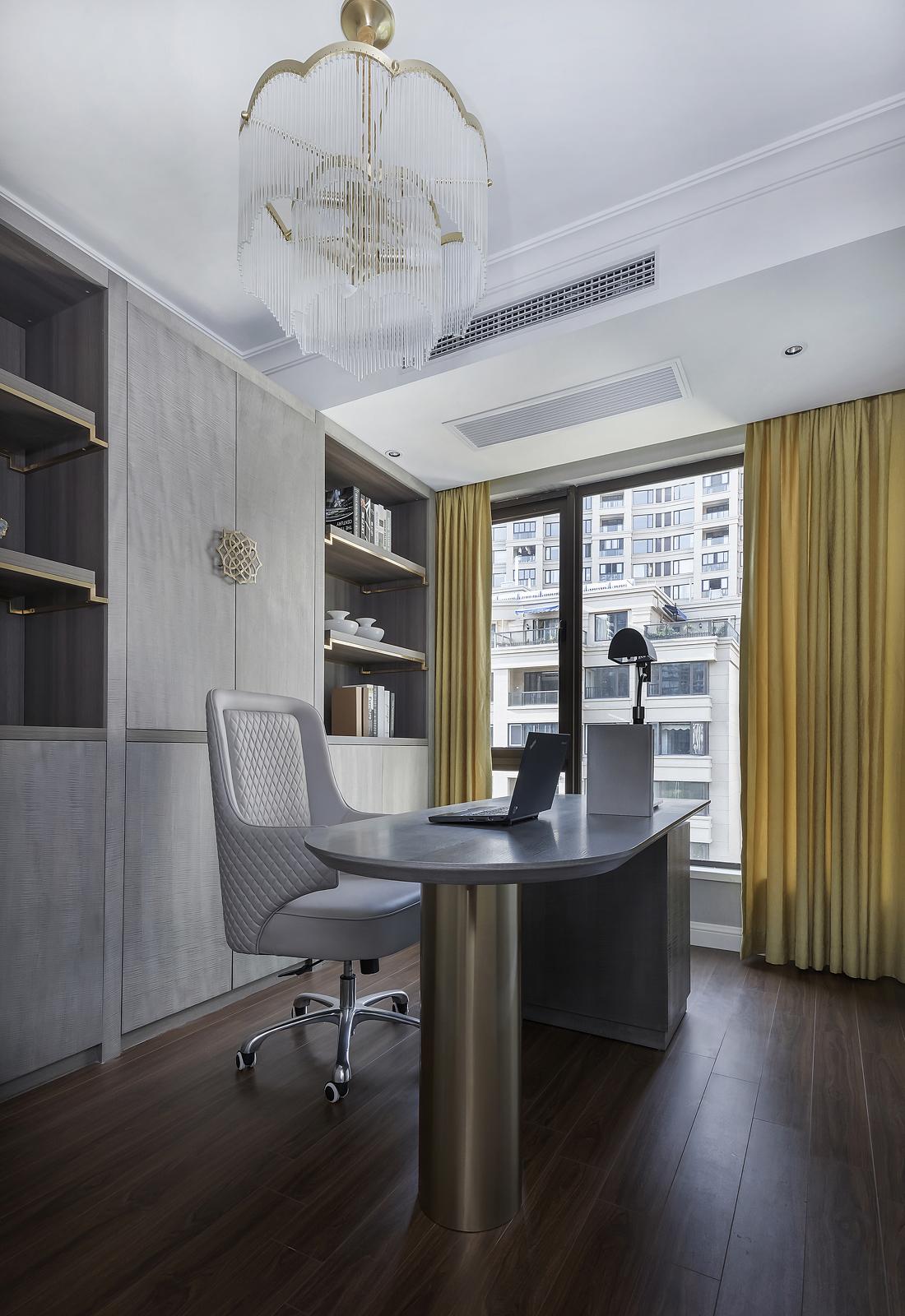 灰色调质感的惊艳生活丨朴森全案设计-31
