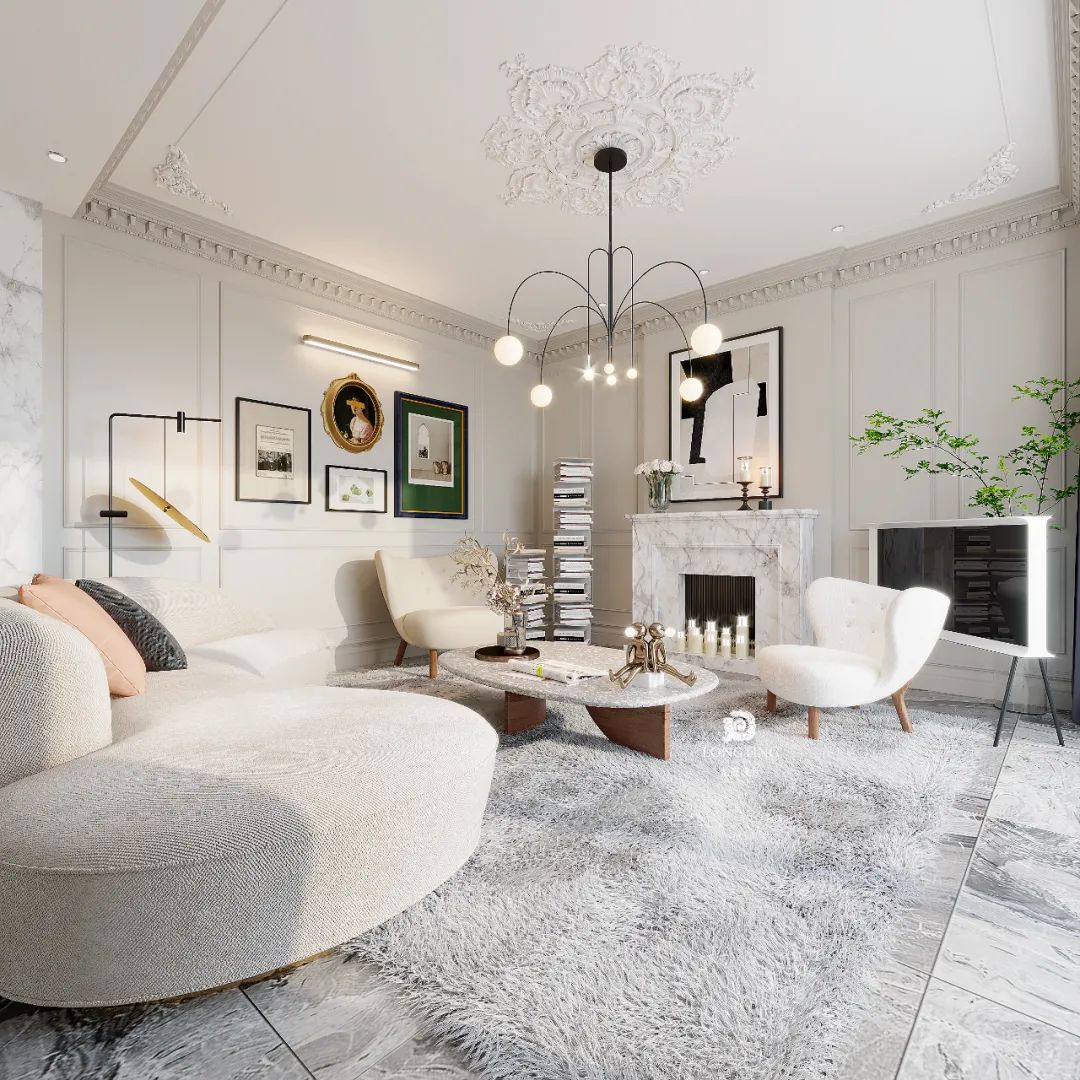 仁皇•九莲 305 方现代法式设计丨吴文涛-43