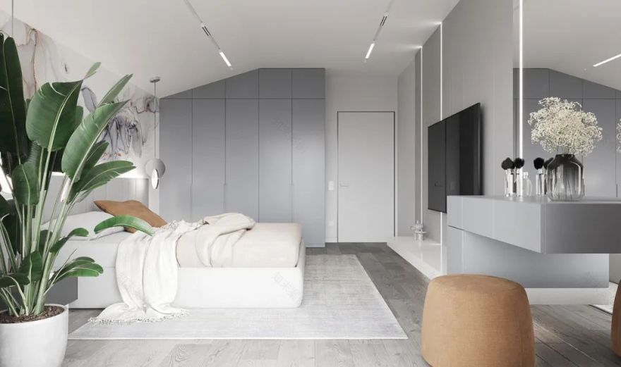 133 平复式装修设计丨Roomy Room-51