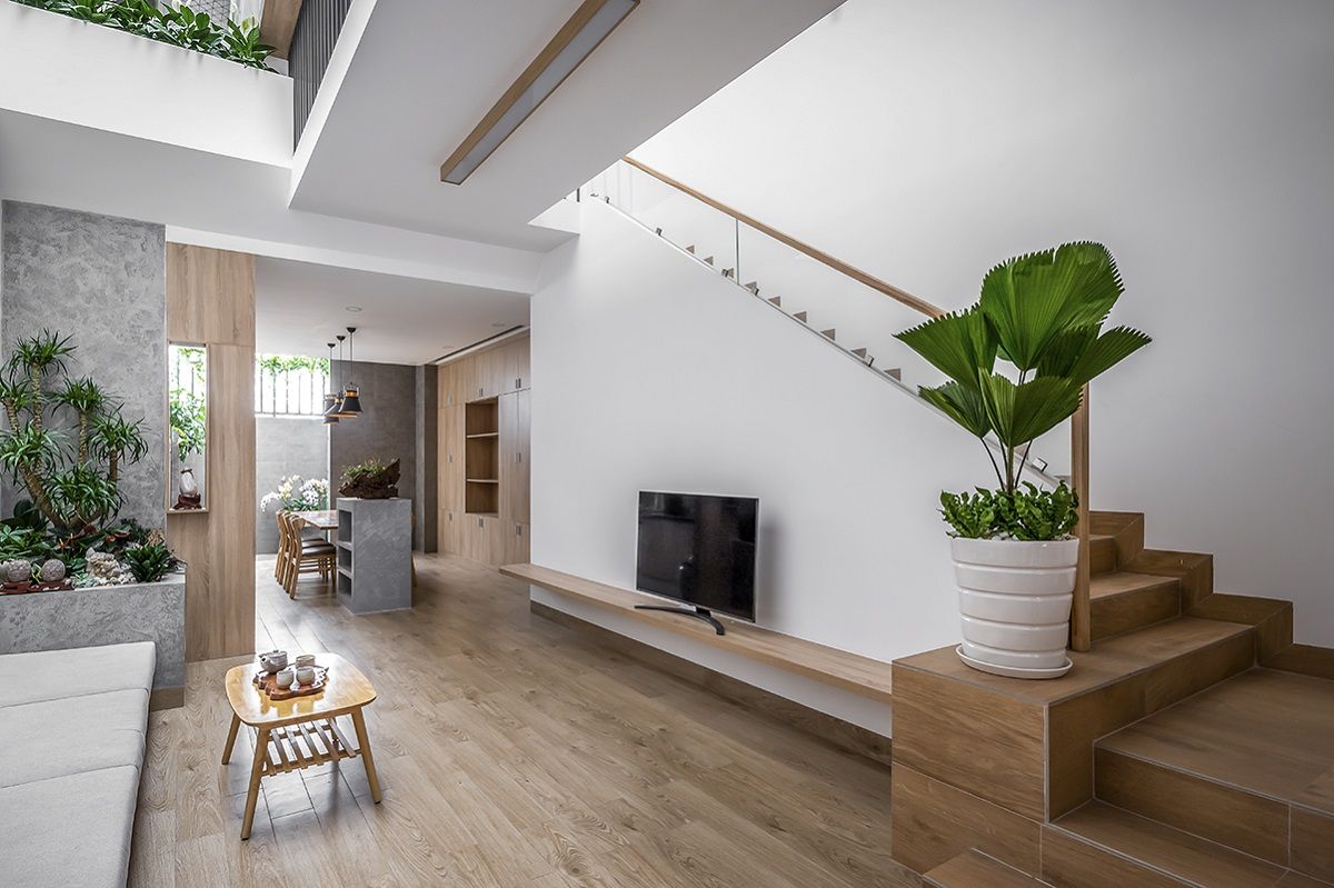 都市绿意家庭空间设计-8