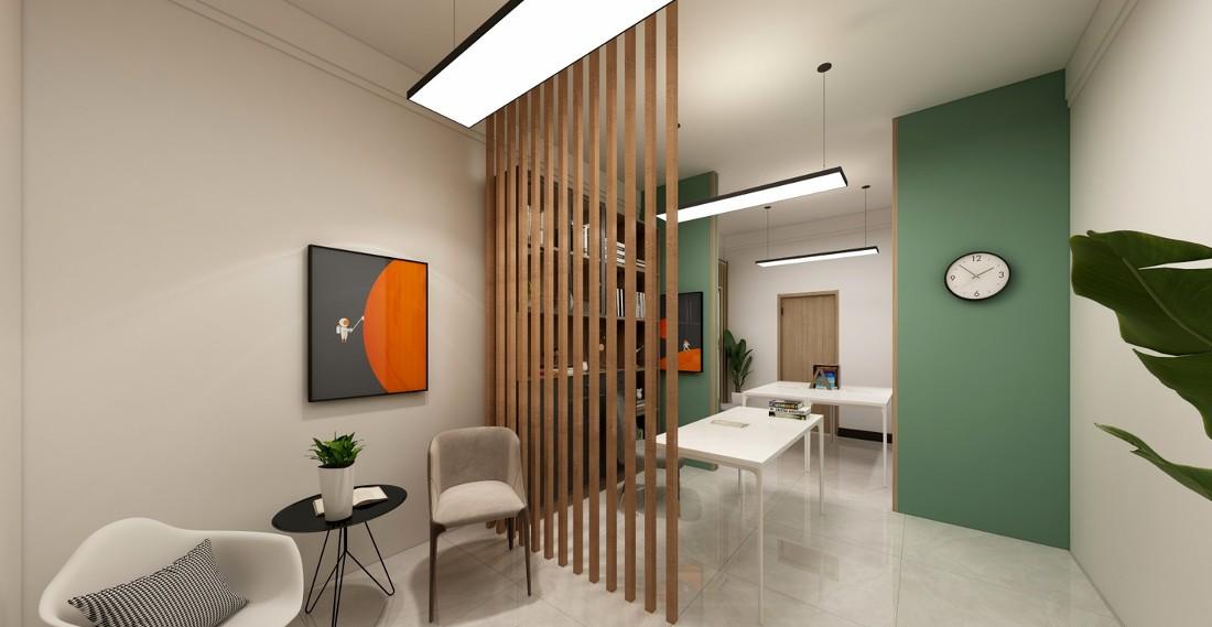 现代办公空间设计案例解析-0