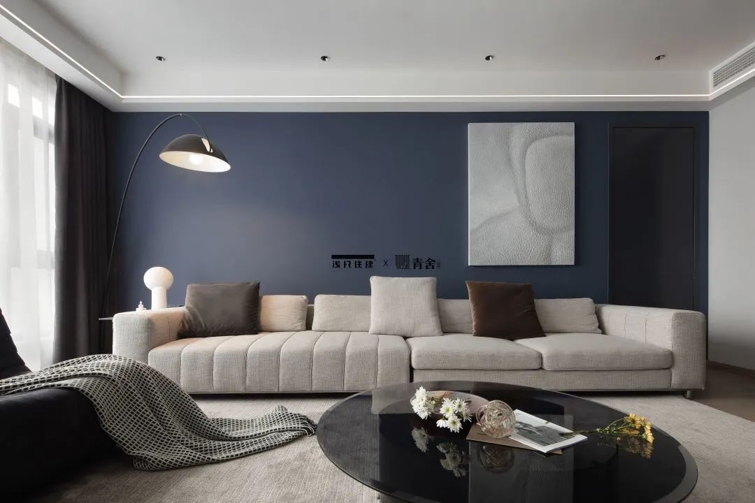 《光•影》 现代极简风格住宅设计丨浅尺住建-23