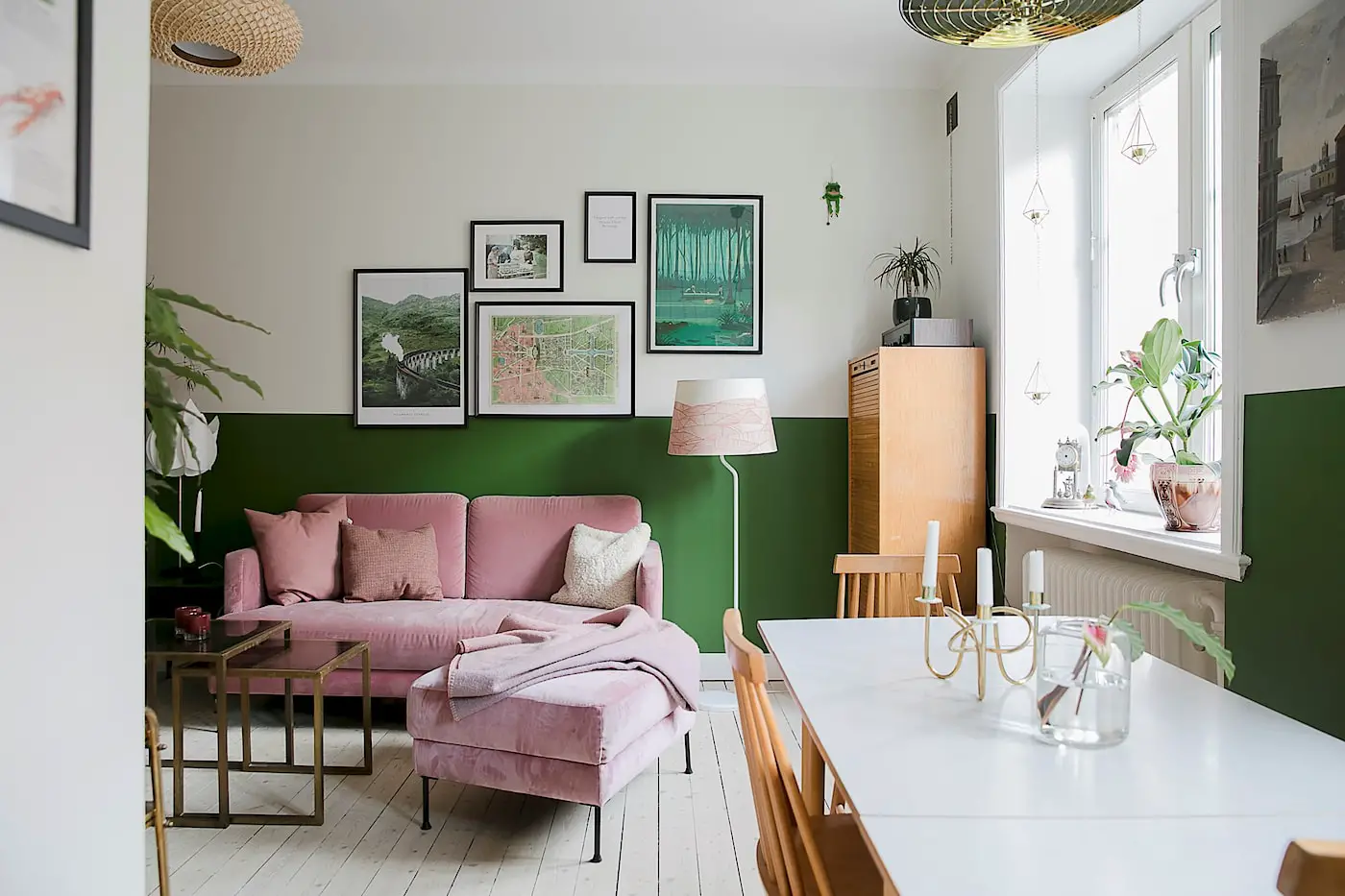 34 平米瑞典灵感小屋 | 色彩布局巧分区-3