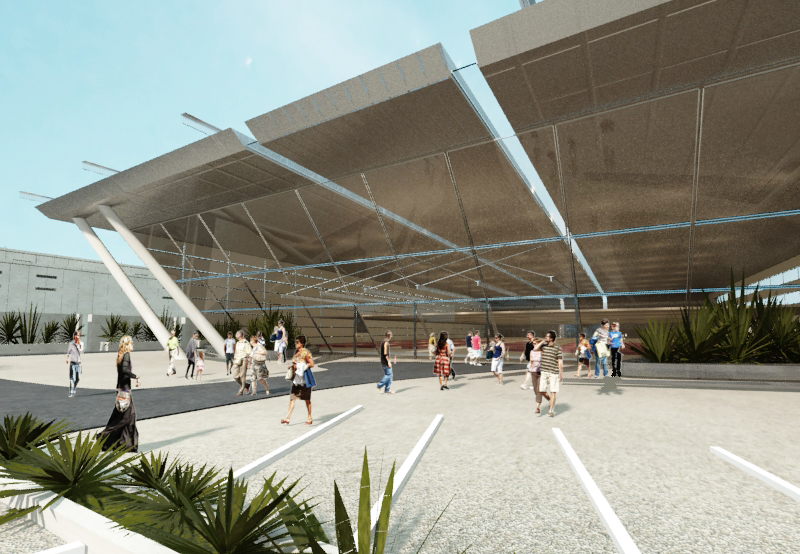 约旦 MAS 工厂大楼食堂设计-4