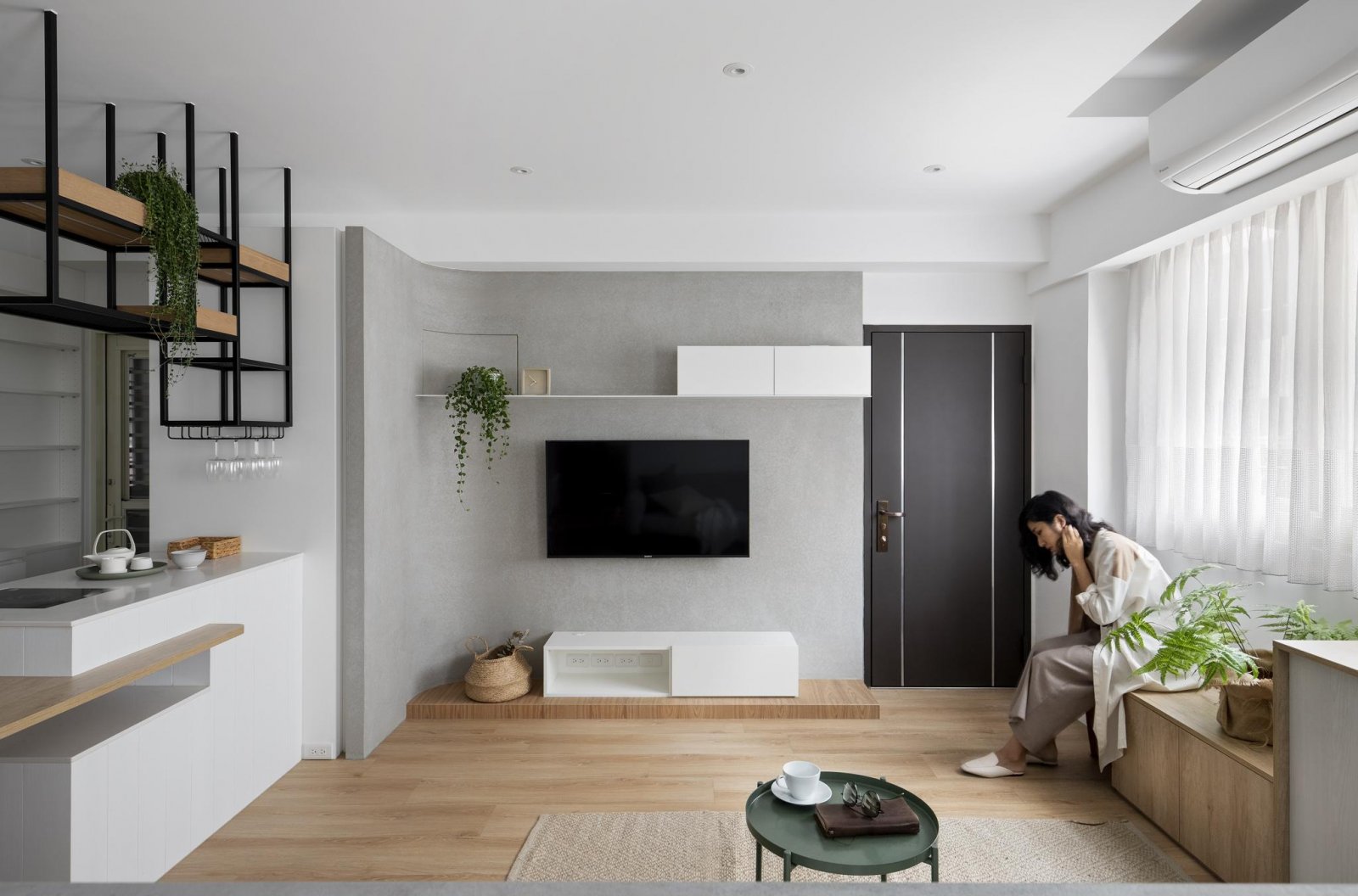 69㎡亲情婉约孝居  拾隅空间设计-6