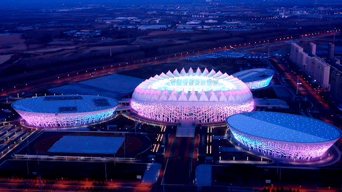 长春奥林匹克公园项目夜景照明工程丨中国长春丨深圳市千百辉智能工程有限公司-13