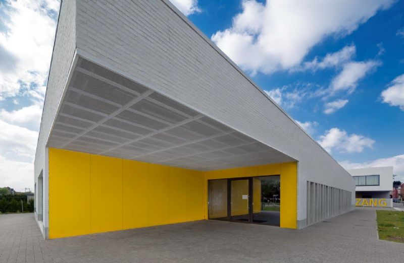 De Vogelzang Oostakker学校改造项目丨比利时东佛兰德-2