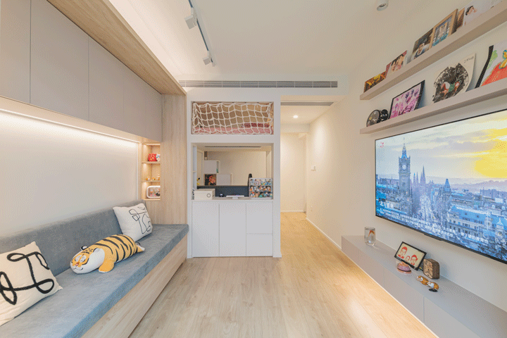 60㎡学区房逆袭 · 一家三口的温馨家园丨中国北京丨恒田设计-31