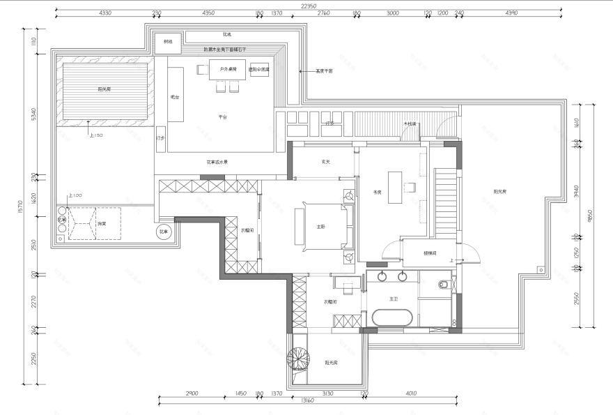 330 平方顶复丨中国宁波丨玖乐装饰-5
