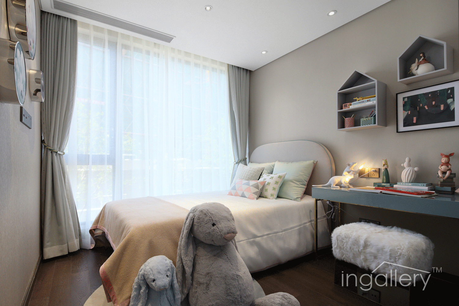 金隅·中铁诺德都会森林C1户型样板房-30