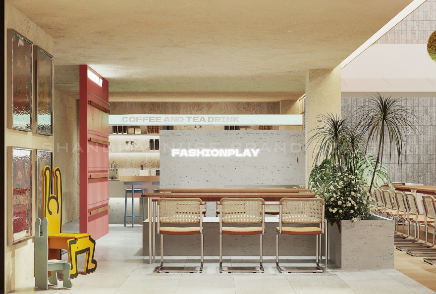 桌游店 IP 沉浸 + 复合社交空间设计丨中国上海丨木村空间设计公司-10