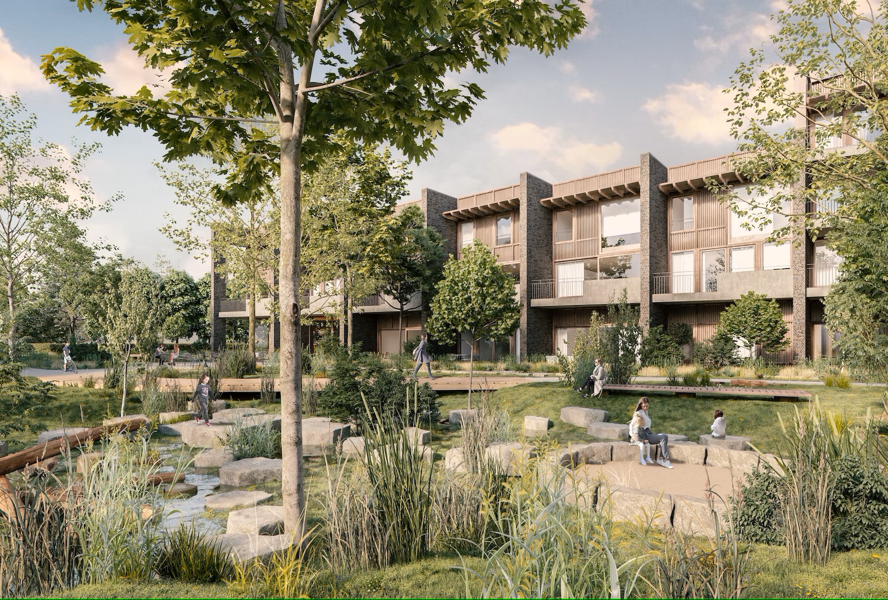 Hebbe创新集体住宅拓展及配套景观项目丨比利时东佛兰德-1