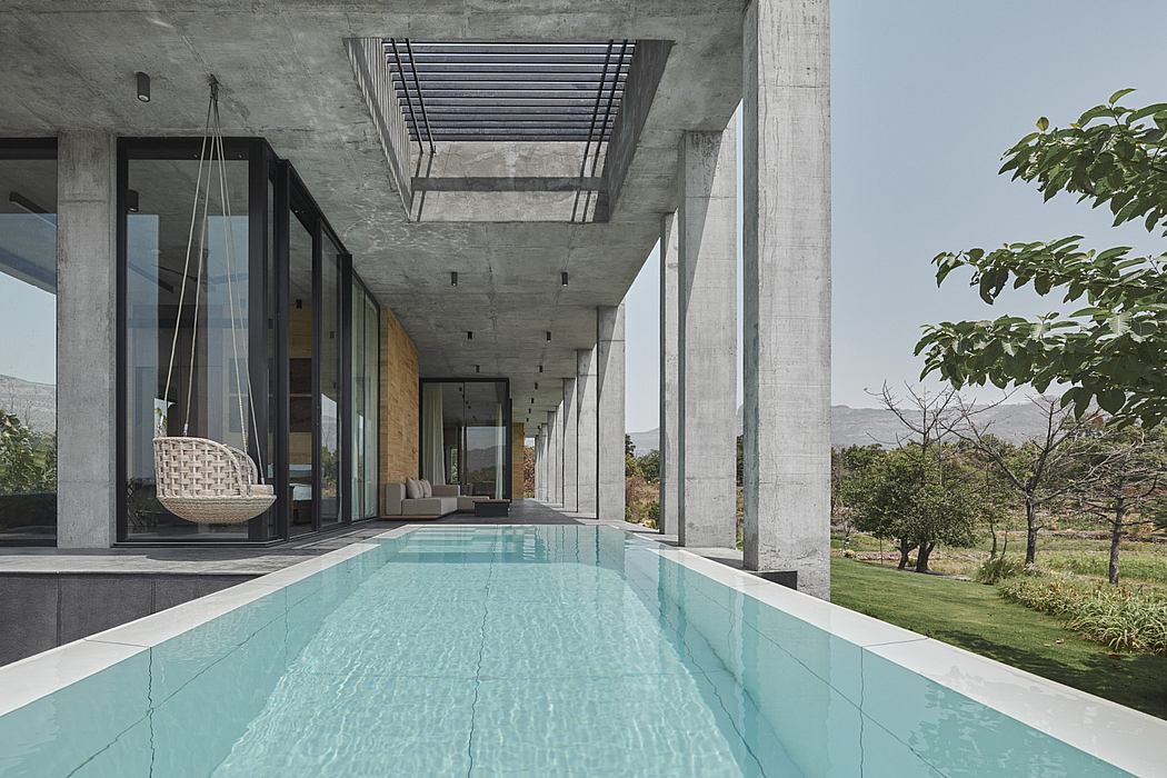 印度 Mirador 住宅丨Shroffleón-11