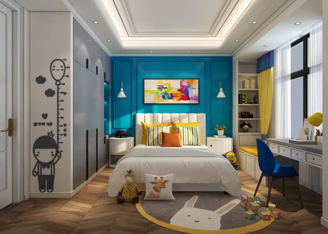 现代轻奢风格典范,彰显色彩魅力-19