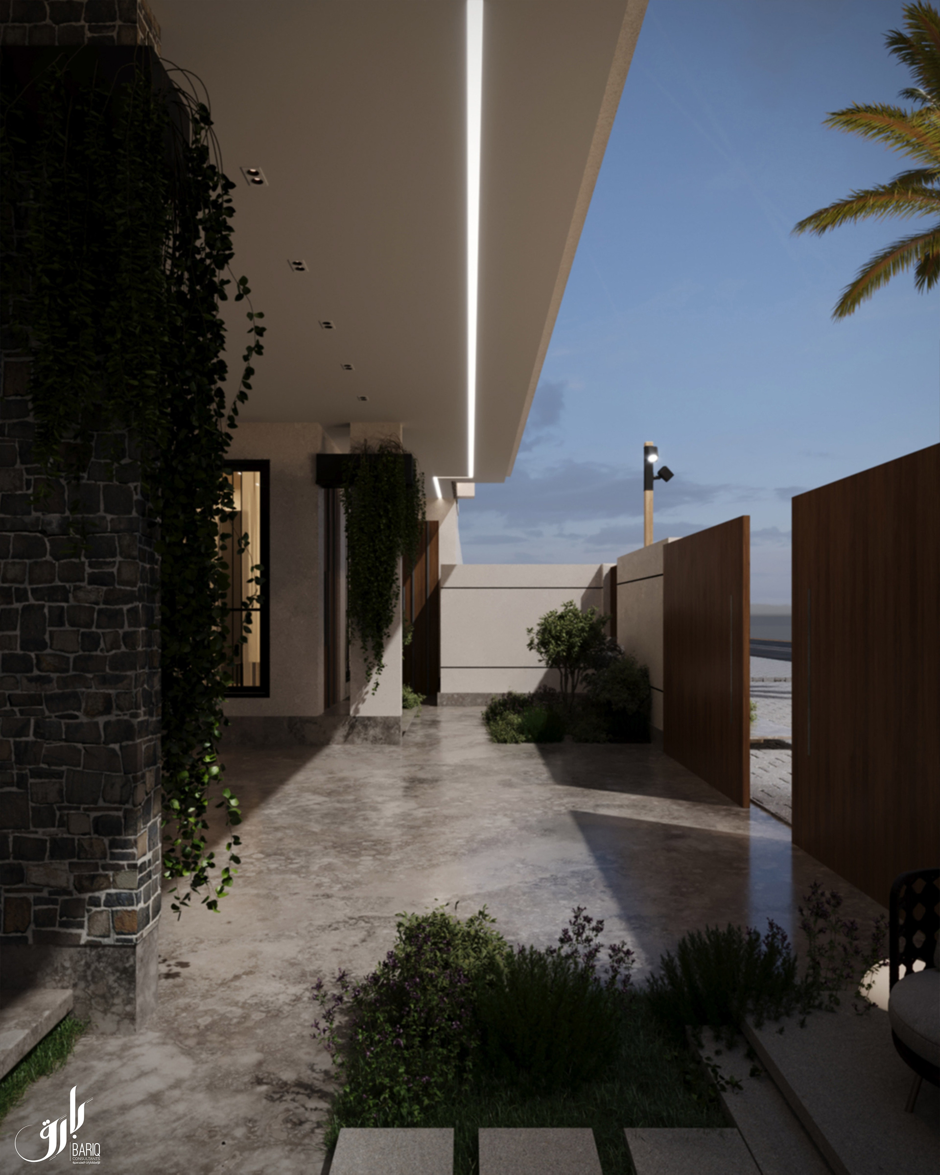 KSA 别墅项目外观施工图丨Bariq Consultants-21