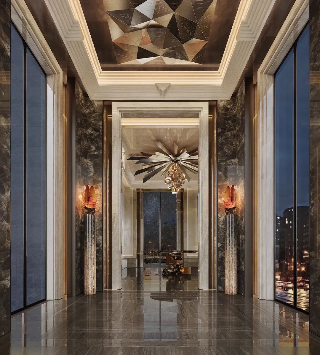 紫香舸×首发  “珠宝级”顶级精奢地产设计, 每一处细节都是高阶审美!-4