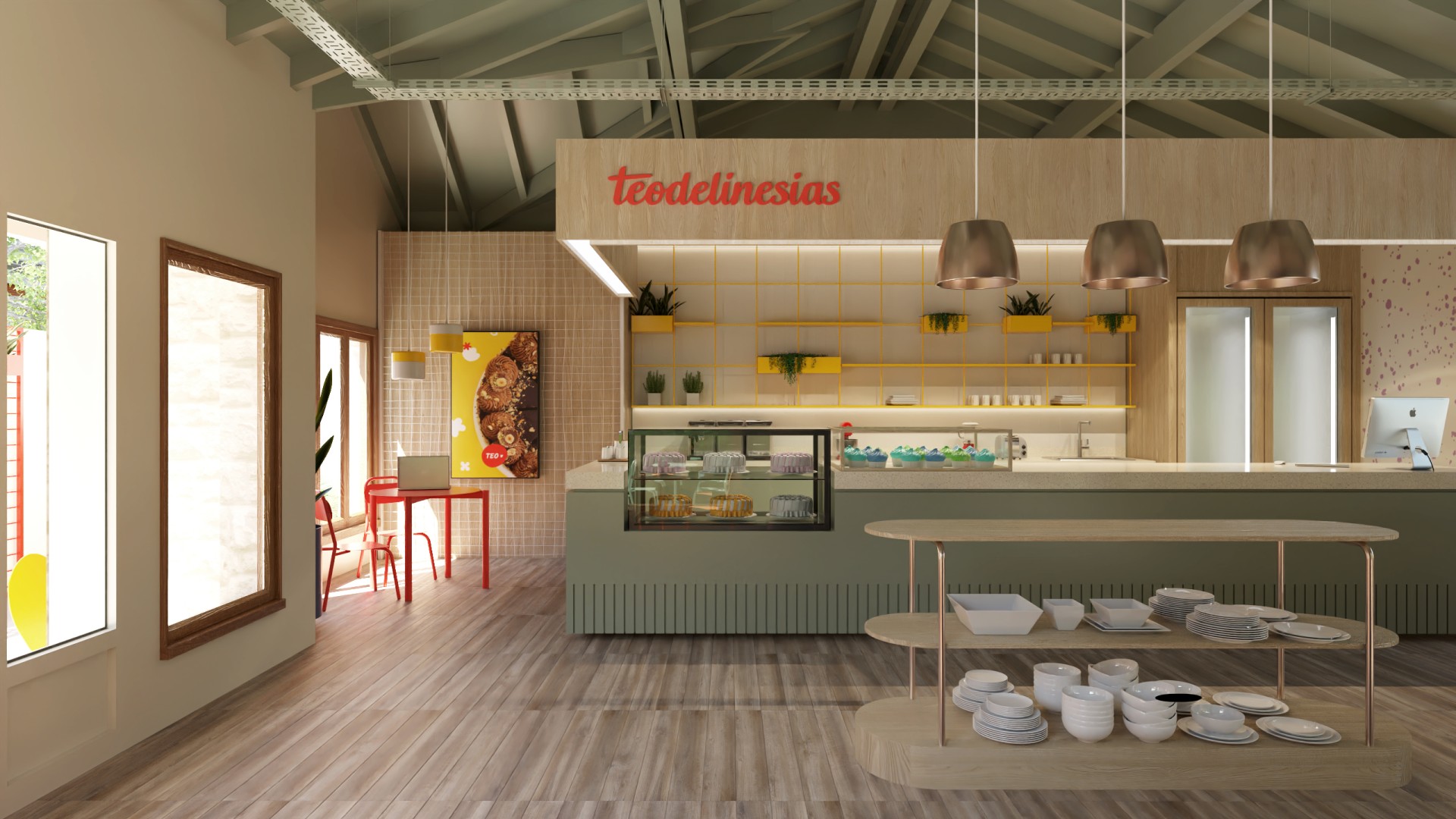 Teodelinesias 糕点店室内设计-0