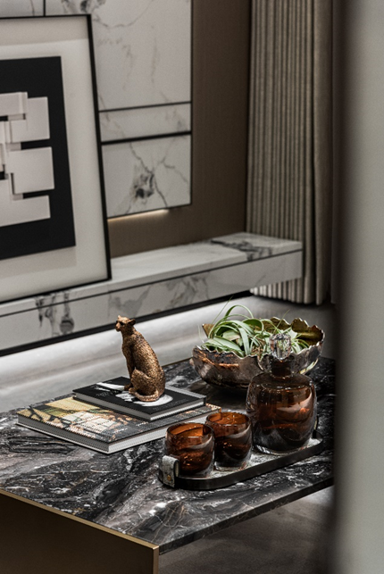 华发峰景湾 129 样板间丨中国郑州丨万景百年室内设计-12