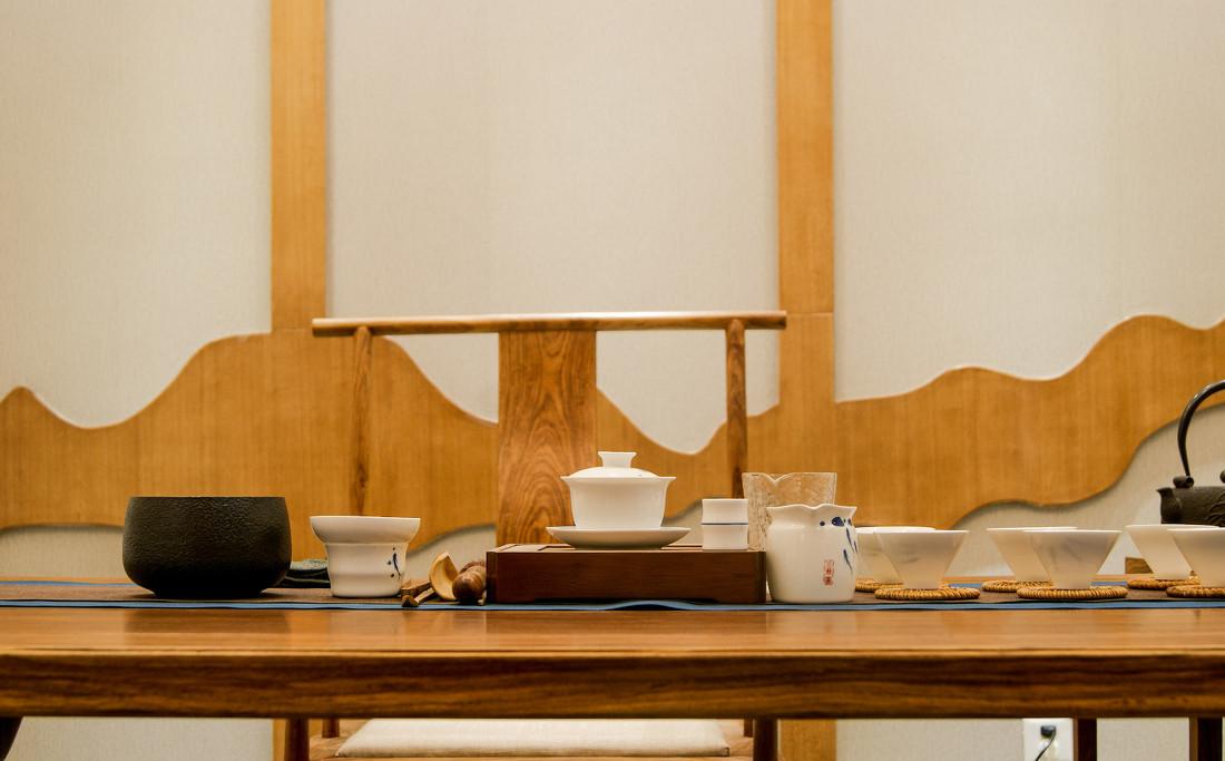 茶香四溢的六角窗山居空间-14