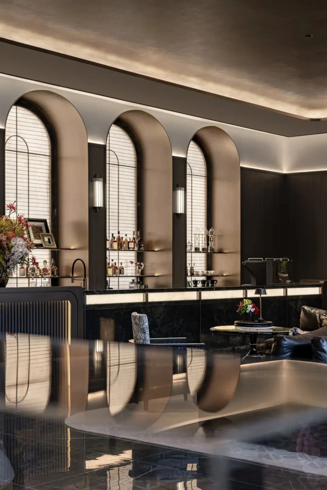 首发  800㎡海派风格浪漫主义销售中心丨共向设计-13