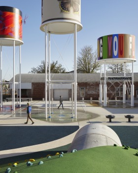 罗杰斯市铁路公园丨美国阿肯色丨Ross Barney Architects