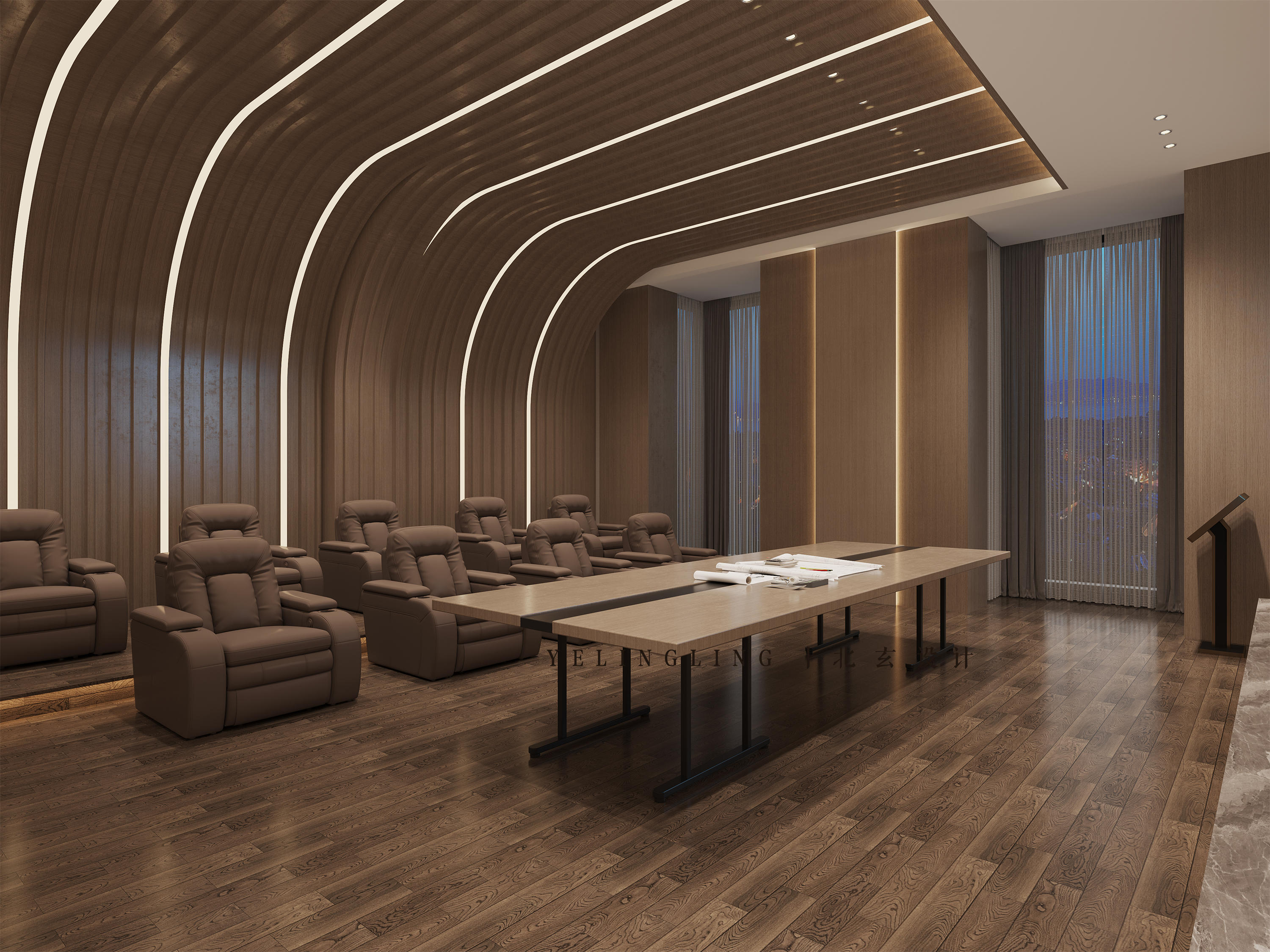 办公室设计案例丨一站式酒店-19