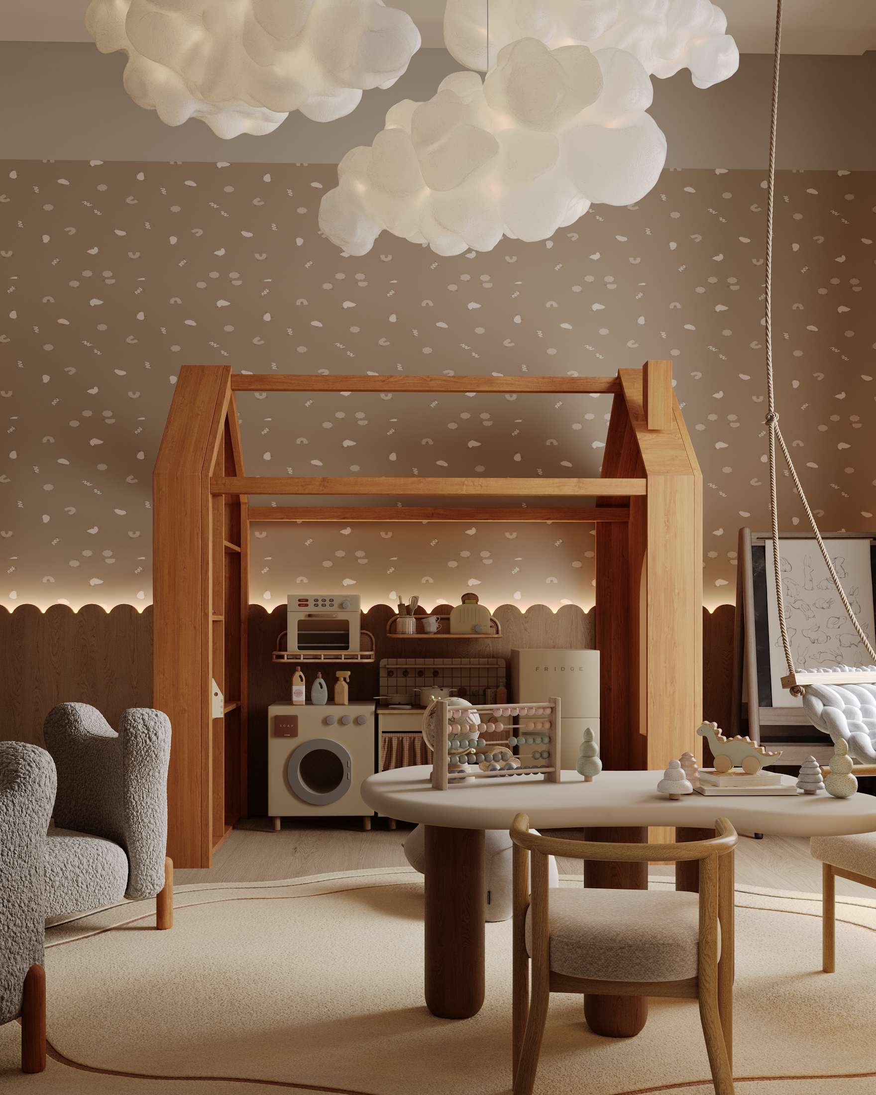 卡塔尔儿童游戏室丨卡塔尔丨ESRAA ALEMAM-13