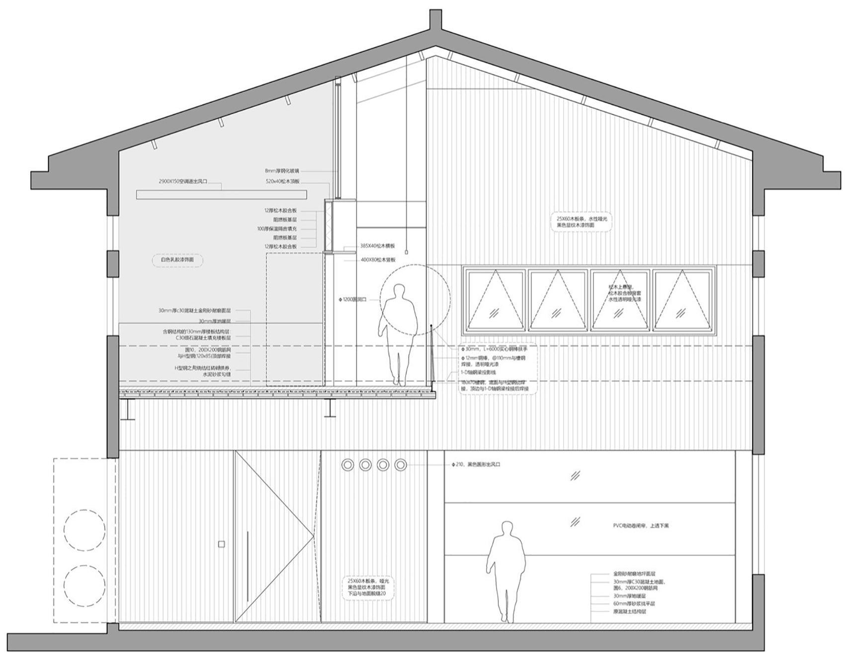 生土建筑与文化(西安)研究中心室内设计丨中国西安丨土上工作室-101