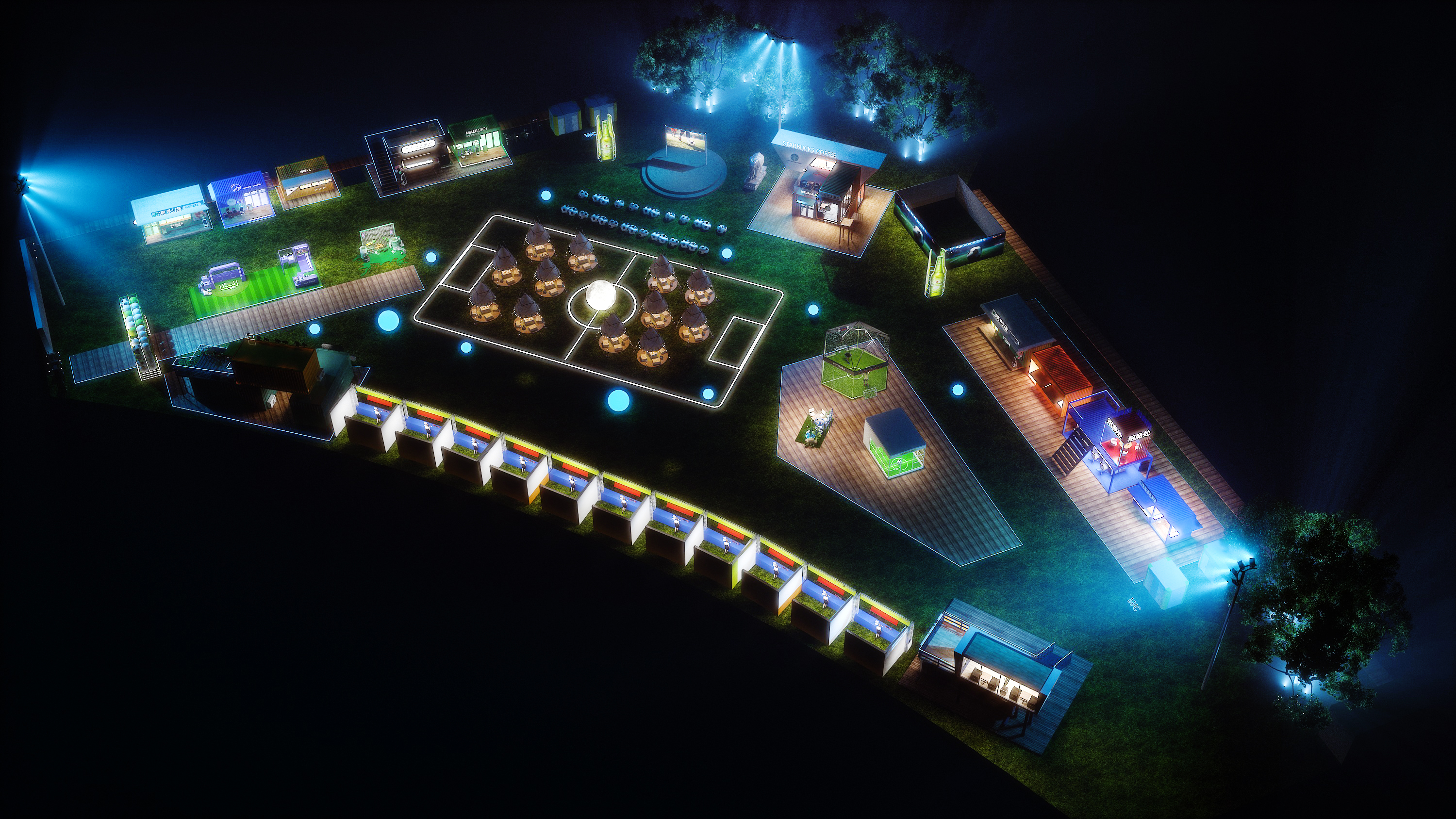 足球之夜集装箱集市设计-4