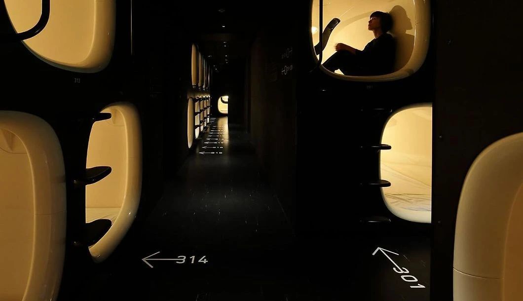 浅草 9H 九小时胶囊旅馆丨平田晃久-17