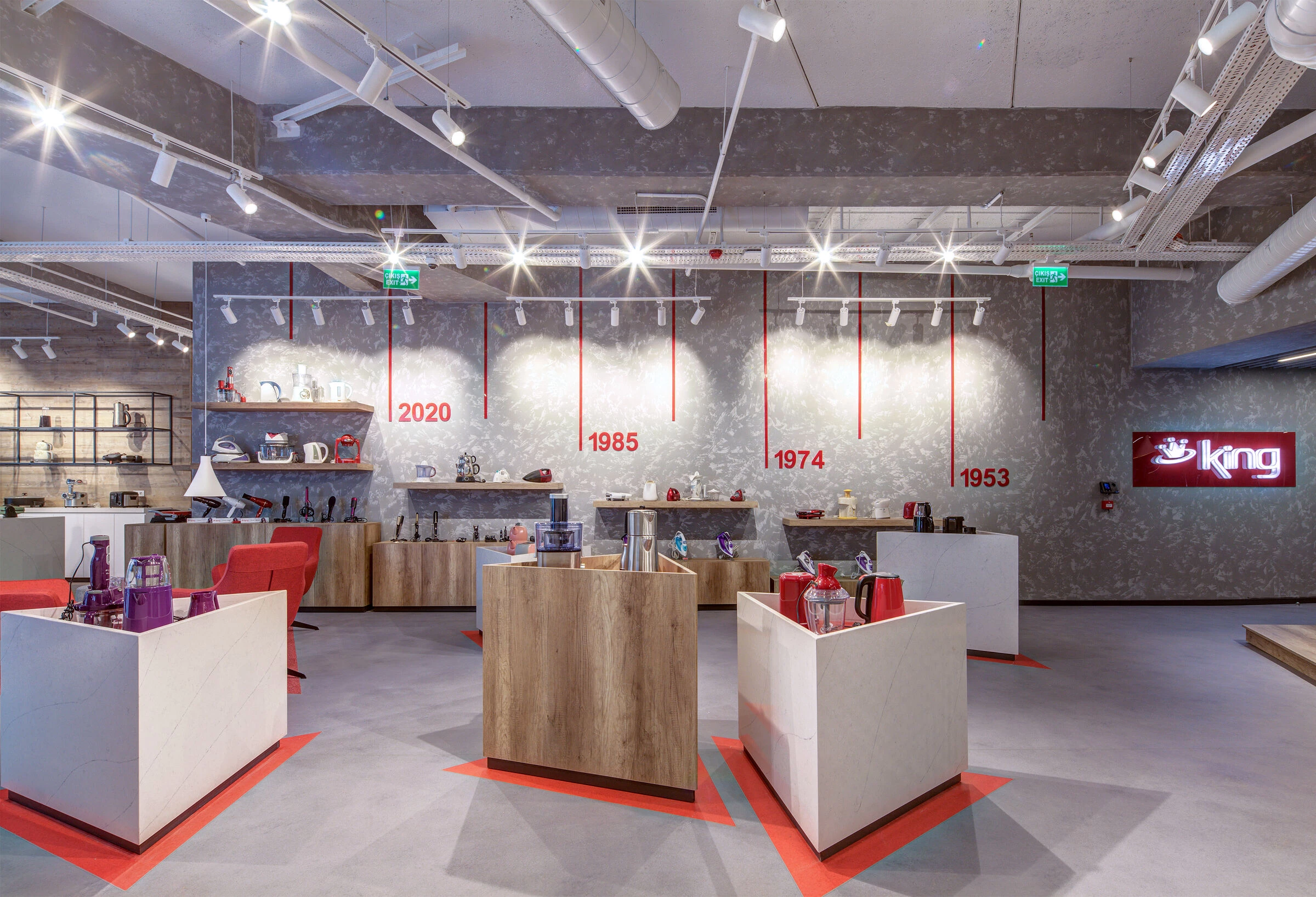 土耳其 King Home 家电办公展示空间丨土耳其伊斯坦布尔丨PIM Architects-23