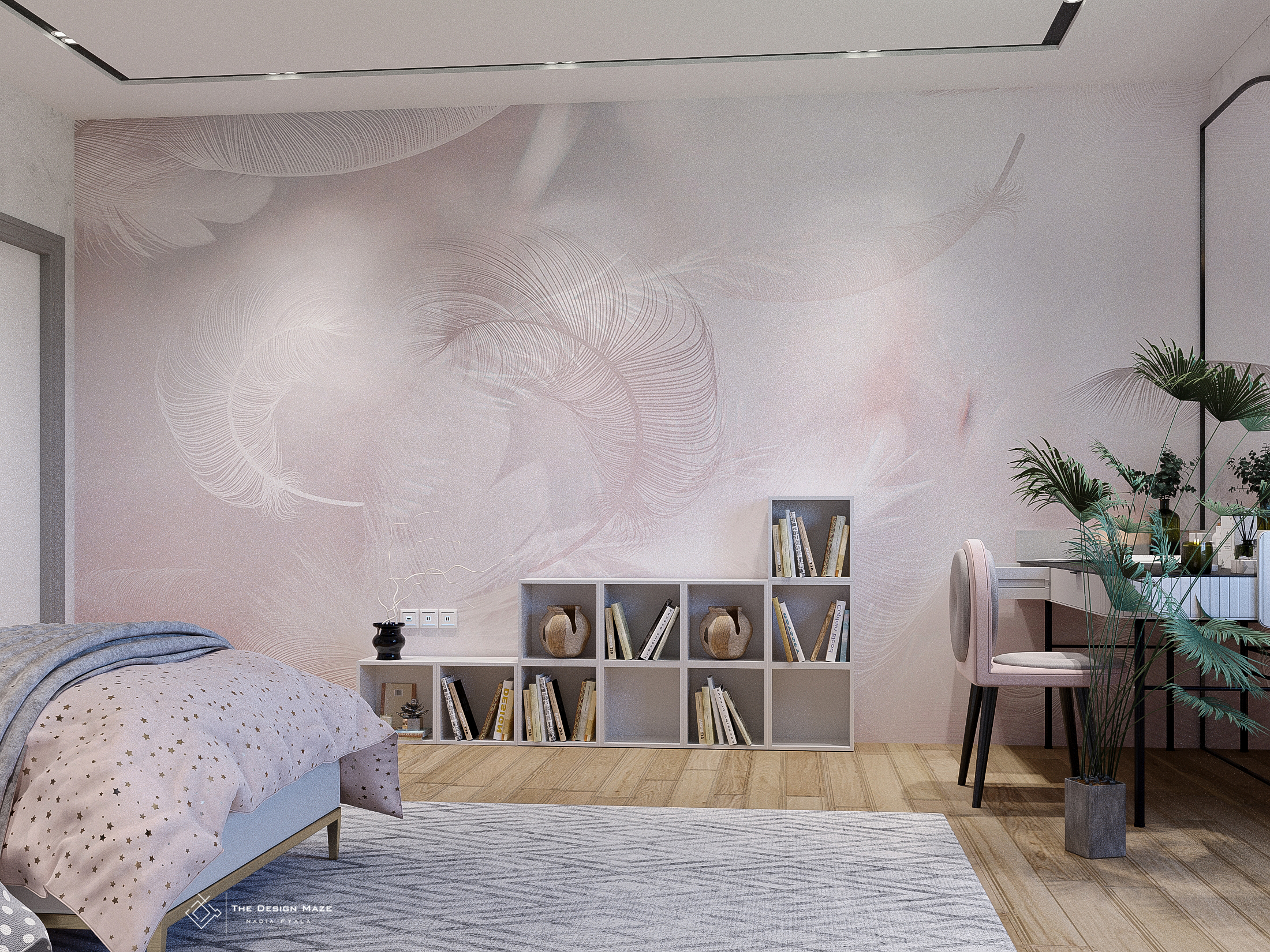 男孩和女孩卧室丨Nadia Fyala-11