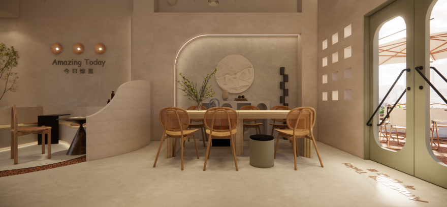 与甜美相悖的诧寂之美丨再設計空间事務所-9