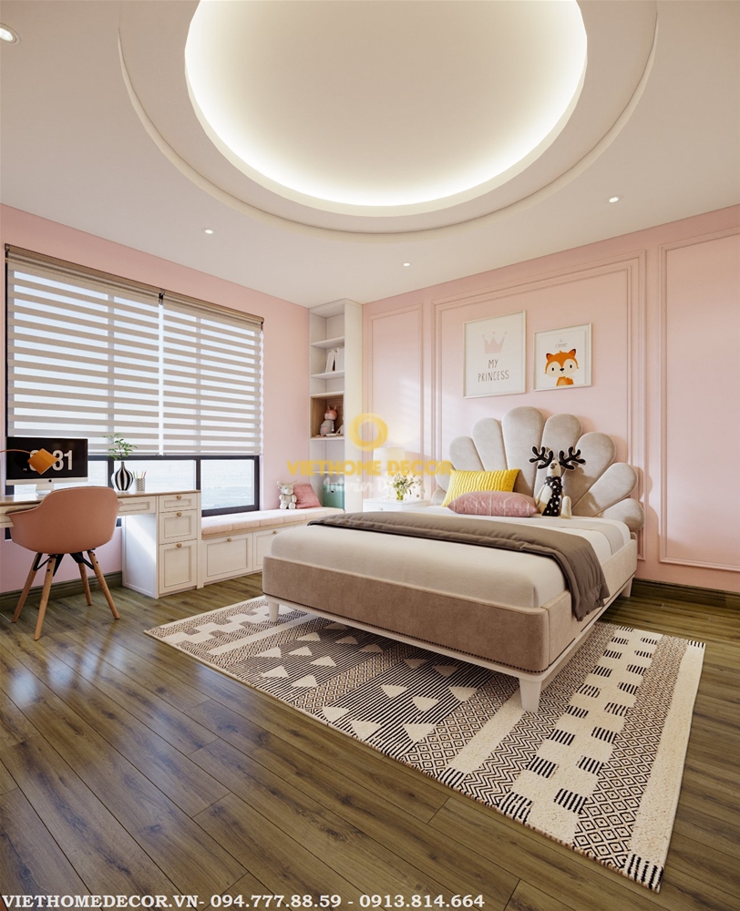 男孩女孩卧室设计丨Viet Home Decor-6