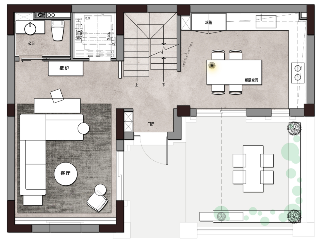 首发.璞凡设计｜上海阅麓山275㎡别墅，有温度的侘寂极简-49