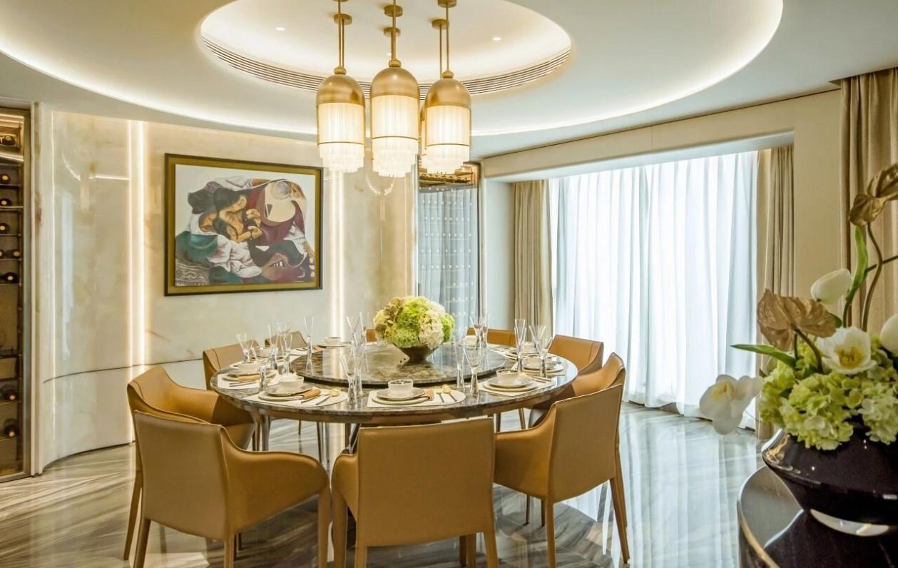 佛山建投恒福壹号325㎡样板房丨中国佛山丨朗格设计-15