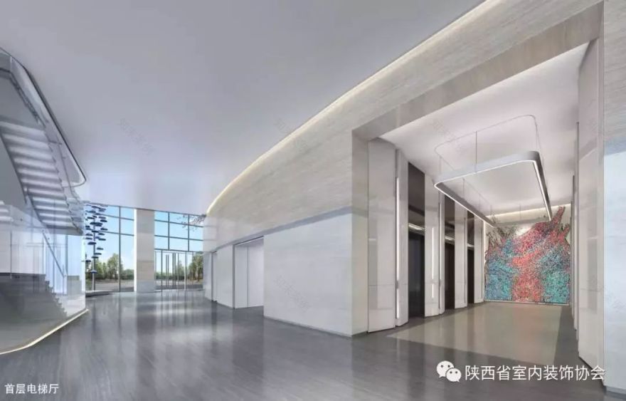 陕旅集团航天总部基地项目精装修设计——绿色科技人文空间-47