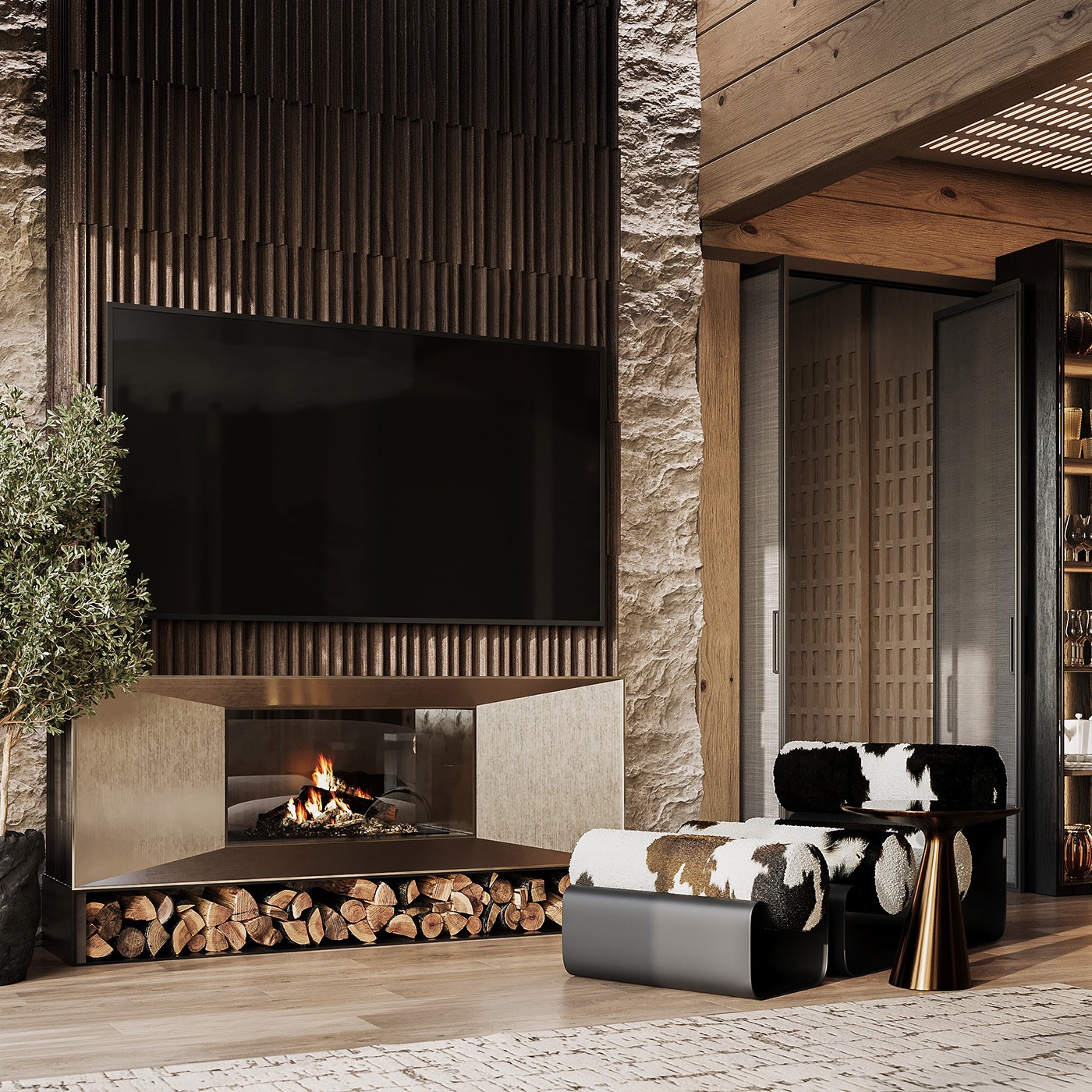 充满自然风情与神秘感的空间设计！-5